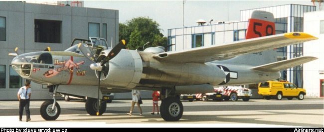 Vue d'un A-26C (photo : Steve Gryskiewicz)