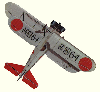 Plan d'un A2N1 Model 2 (origine : Fighters between the wars 1919-1939 - Kenneth Munson)