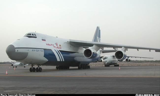 Vue d'un An-124-100 (photo : Dmitry Avdeev)