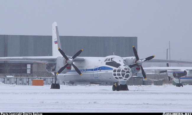 Vue d'un An-30 (photo : Dmitry Avdeev)