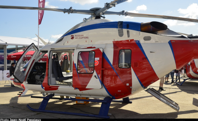 Vue d'un Kazan Ansat (photo : JN Passieux, Salon du Bourget 2019)