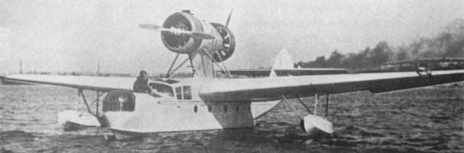 Vue de l'hydravion ARK-3 (photo : Soviet Aircraft and Aviation 1917-1941, Wim H Schoenmaker)