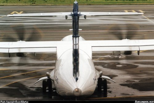 Vue arrière d'un ATR 72 (photo : Glenn Alderton)