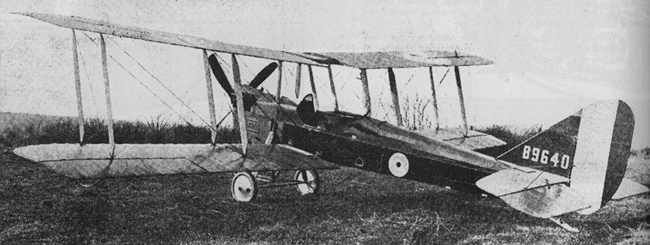 Vue d'un Armstrong Whitworth F.K.3 (photo : Jane's fighting aircraft of World War I John W.R. Taylor)