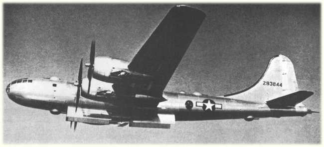 Vue d'un Boeing B-29 (photo : Jane's fighting aircraft of World War II)