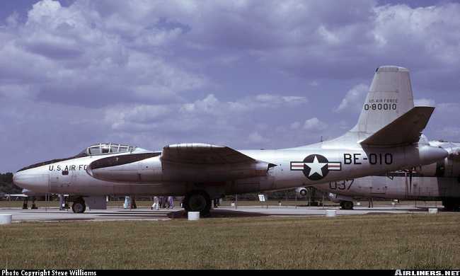 Vue d'un North American B-45C (photo : Steve Williams)