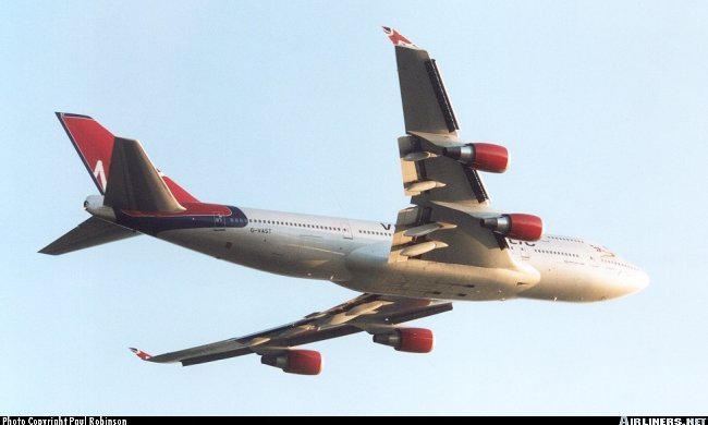 Vue d'un Boeing 747-400 (photo : Paul Robinson)