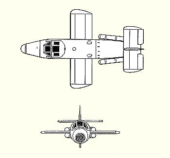 Plan d'un Ba 349A