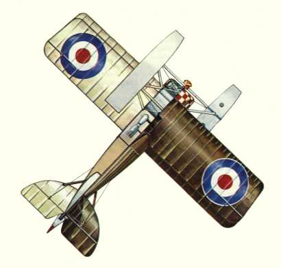 Plan d'un Baby de construction Blackburn (origine : Bombers 1914-1919 - Kenneth Munson)