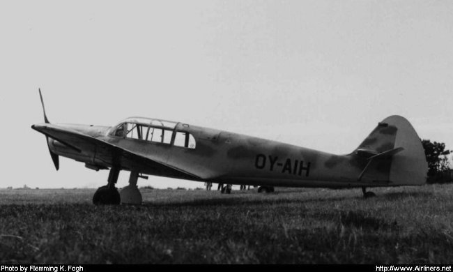 Vue d'un Bf 108 (photo : Flemming K. Fogh)