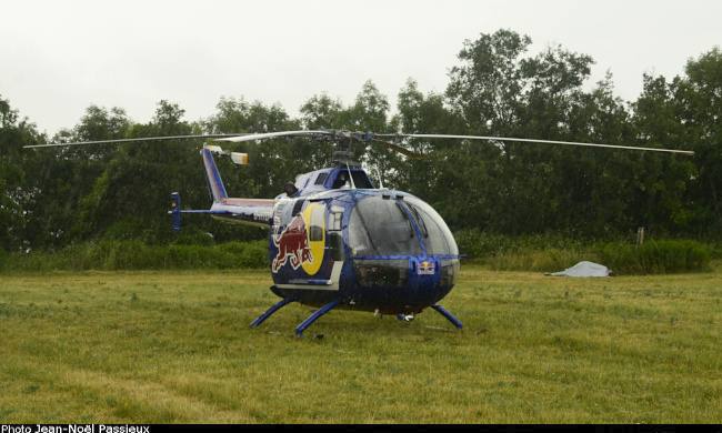 Vue d'un Bo 105 CB-4 (photo : JN Passieux, meeting de la Ferté-Alais 2022)