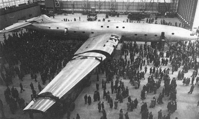 Vue de la construction du Brabazon (photo : A Century of Flight - Getty Images)