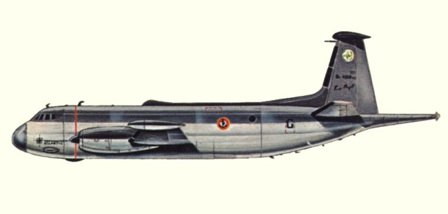 Vue du troisi&egrave;me prototype de l'Atlantic (origine : Bombers, encyclopaedia of world aircraft - Kenneth Munson)