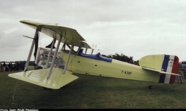 Vue d'une réplique de Br.14B.2 (photo : JN Passieux, meeting de la Ferté-Alais 2001)