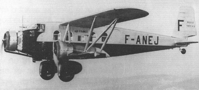 Vue d'un Breguet 393T (photo : L'Aéropostale - Benoît Heimermann/Olivier Margot)