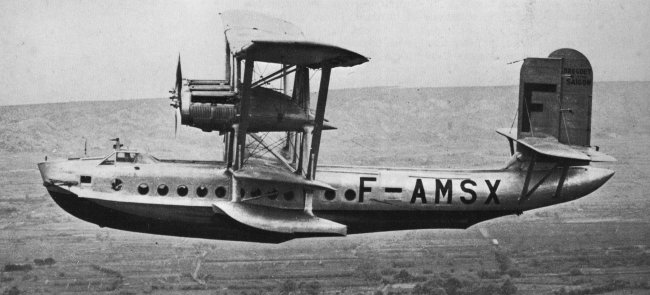 Vue d'un Breguet 530 Saïgon (photo : Histoire de l'aviation René Chambe - Air France)