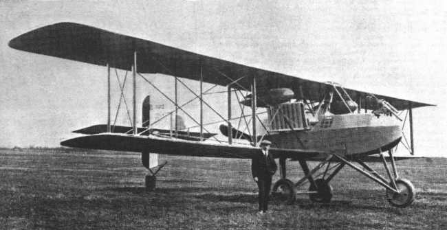 Vue d'un Breguet Br.M5 (photo : Jane's fighting aircraft of World War I John W.R. Taylor)