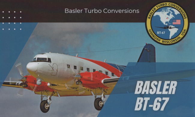 Vue d'un Basler BT-67