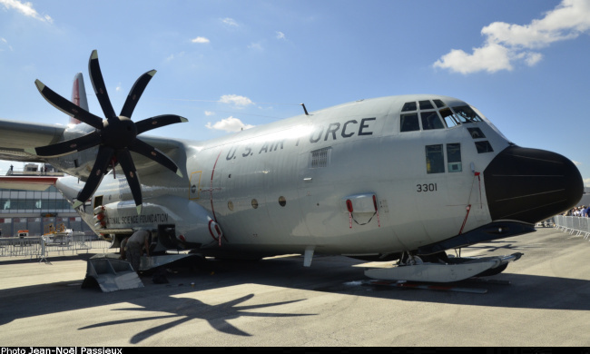 Vue d'un LC-130H (photo : JN Passieux, Salon du Bourget 2019)