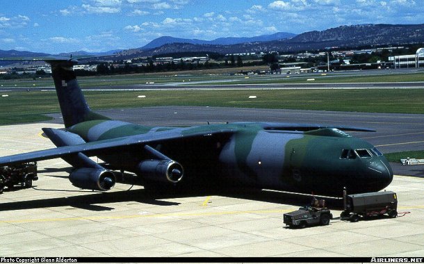 Vue d'un C-141 (photo : Glenn Alderton)