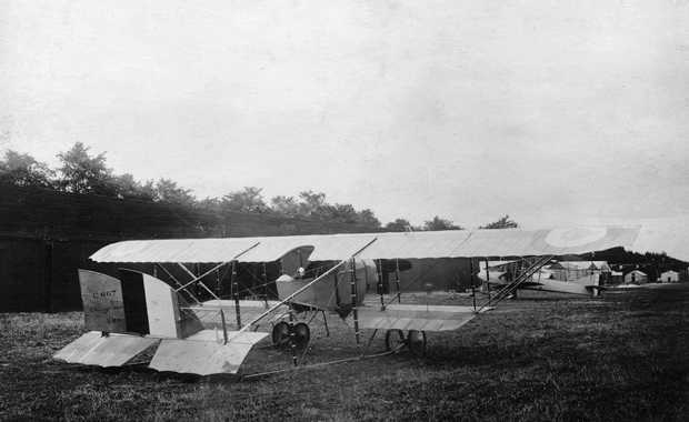 Vue du Caudron G.3 (photo fournie par Thierry Roure)