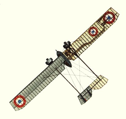 Plan d'un Caudron G.4 A.2