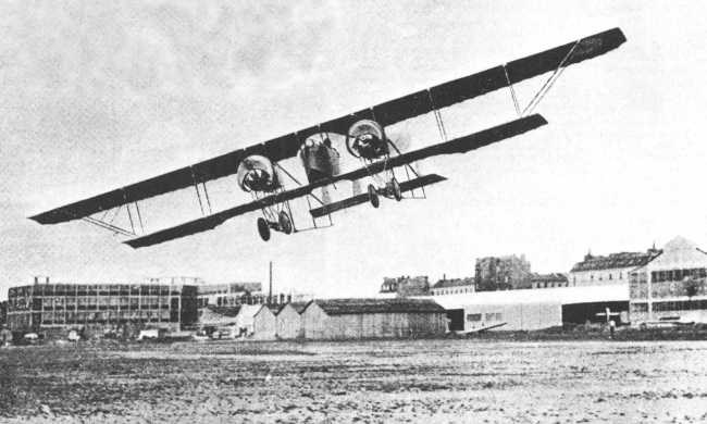 Vue d'un Caudron G.6 (photo : Jane's fighting aircraft of World War I John W.R. Taylor)