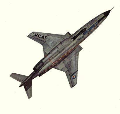 Plans d'un McDonnell CF-101B