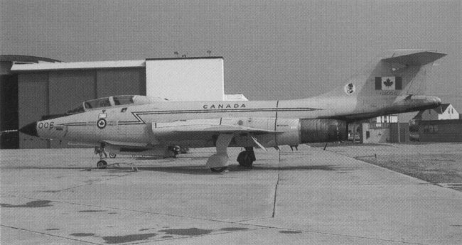 Vue d'un McDonnell CF-101B (photo : Fighters of the 20th Century - Jim Winchester)