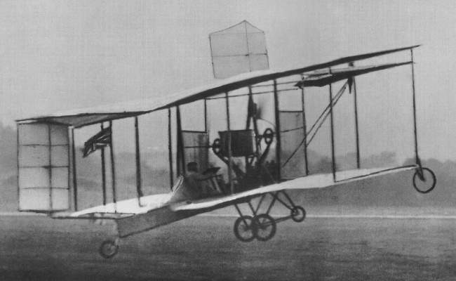 Vue du biplan Cody British Army Aeroplane No. 1 (photo : The Colour Encyclopedia of Incredible Aeroplanes - Philip Jarrett)