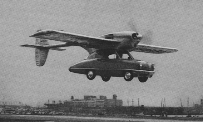 Vue du prototype du Convair ConvAirCar