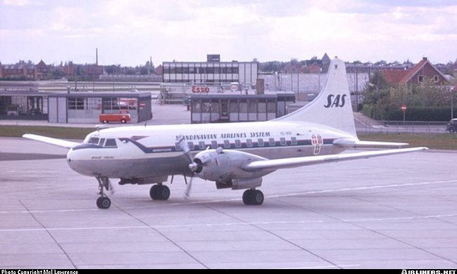 Vue d'un Convair 440-75 Metropolitan (photo : Mel Lawrence)