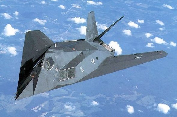 Vue du F-117