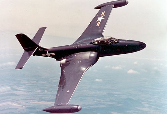 Vue d'un F2H Banshee