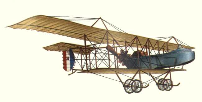 Vue d'un Farman HF.20 (origine : Encyclopédie des Avions Militaires du Monde - Enzo Angelucci)