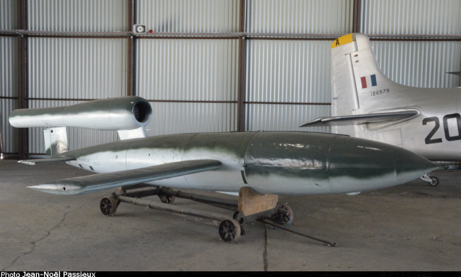 Vue d'un Fieseler Fi 103 (photo : JN Passieux - Musée de l'Air et de l'Espace du Bourget)