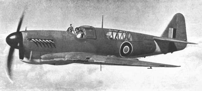 Vue d'un Firefly (photo : Jane's fighting aircraft of World War II)