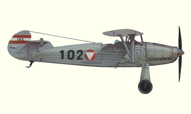 Vue d'un Fw 56 (origine : Fighters between the wars 1919-1939 - Kenneth Munson)