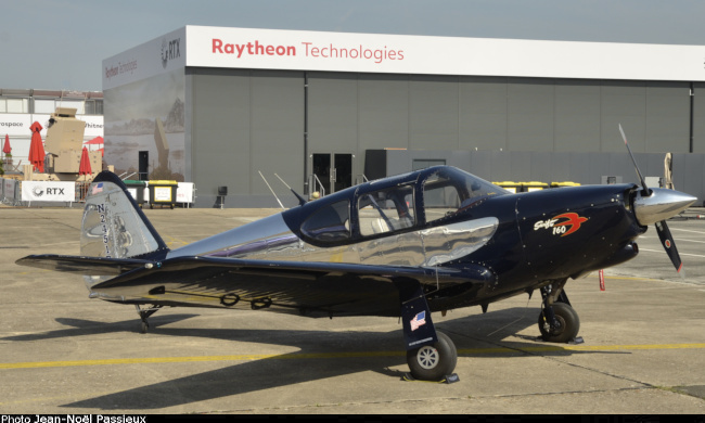 Vue d'un Globe GC-1B Swift (photo : JN Passieux, Salon du Bourget 2023)