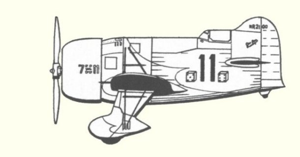 Plan du Gee Bee R-1