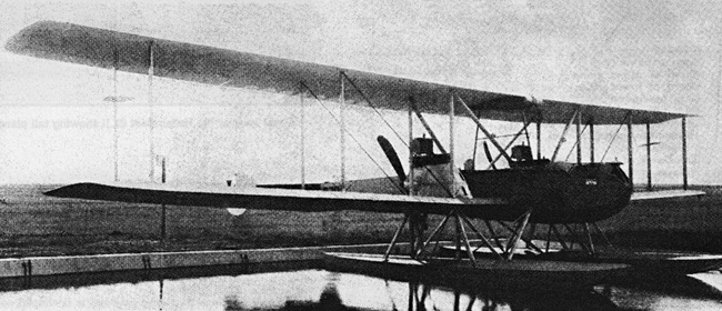 Vue d'un hydravion Gotha WD.11 (photo : Jane's fighting aircraft of World War I John W.R. Taylor)