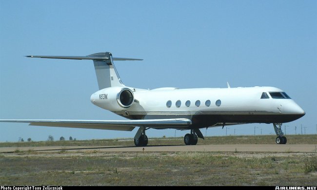 Vue d'un Gulfstream G-V (photo : Tony Zeljeznjak)