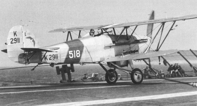 Vue d'un Hawker Nimrod (photo : Fighters of the 20th Century - Aviation Picture Library)