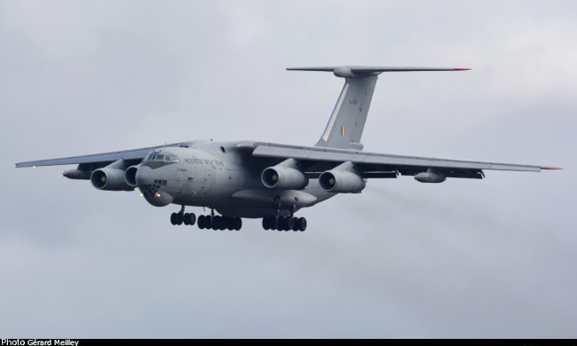 Vue d'un Il-78MKI (photo : G&eacute;rard Meilley)