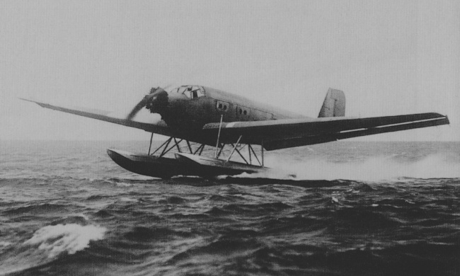 Vue d'un Ju 52 (photo : Typenkompass Junkers - Flugzeuge seit 1915 - Manfred Griehl, Griehl)