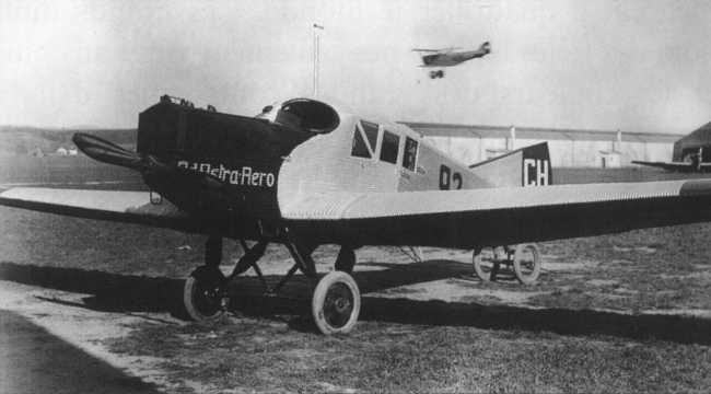 Vue d'un Junkers F 13 (photo : Les Avions - Philip Jarrett)