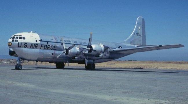 Vue d'un KC-97 (photo : John P. Stewart)