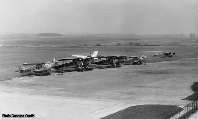 Vue de la piste de l'aéroport du Bourget (photo fournie par Georges Cantin)