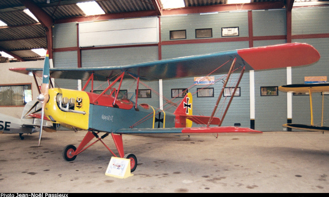 Vue d'un Leopoldoff L.7 (photo : JN Passieux, musée JB Salis, La Ferté-Alais)