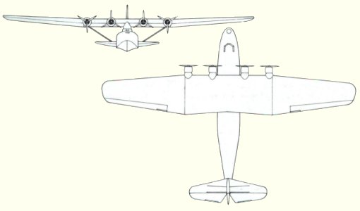 Plans du M-130 China Clipper